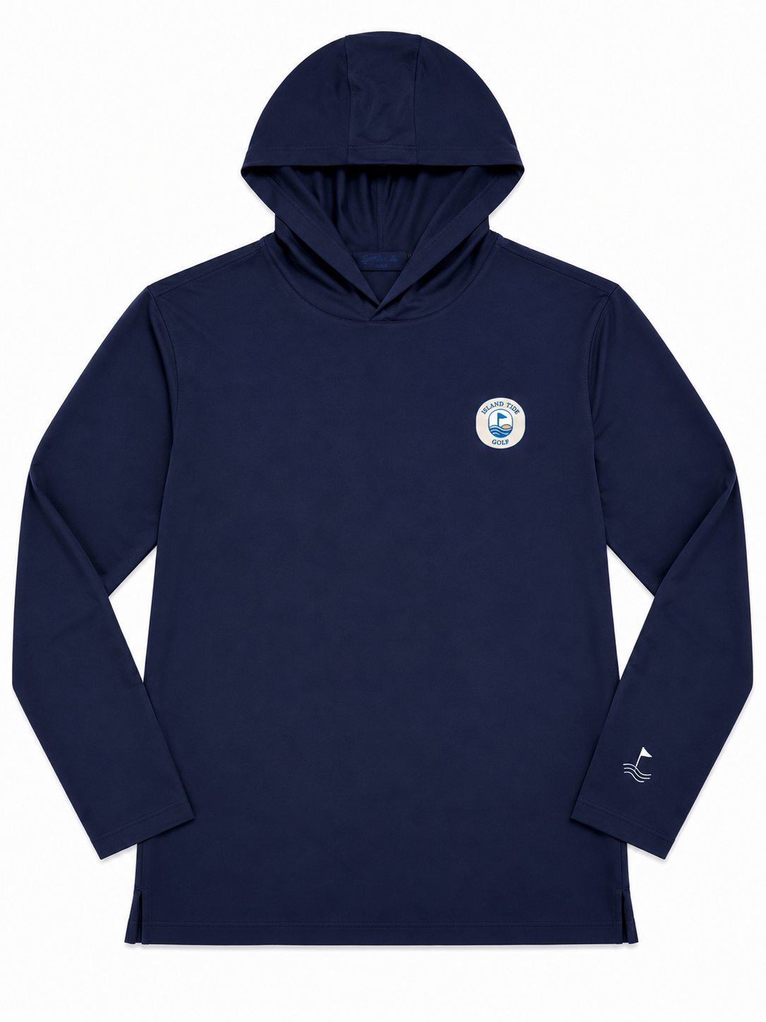 Lightweight Sun Hoodie - Navy – Island Tide Golf