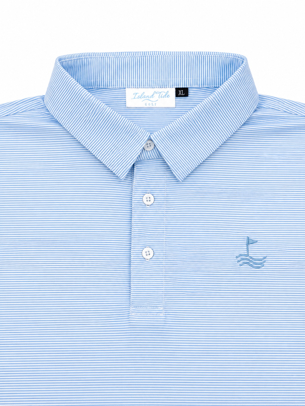Polo - Blue/White Stripe