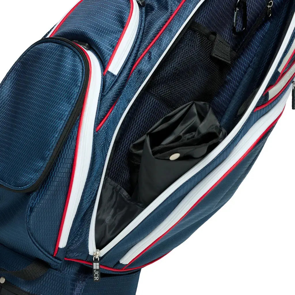 Island Tide Premium Stand Golf Bag - Navy/Red/White