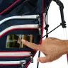 Island Tide Premium Stand Golf Bag - Navy/Red/White