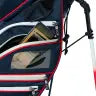 Island Tide Premium Stand Golf Bag - Navy/Red/White