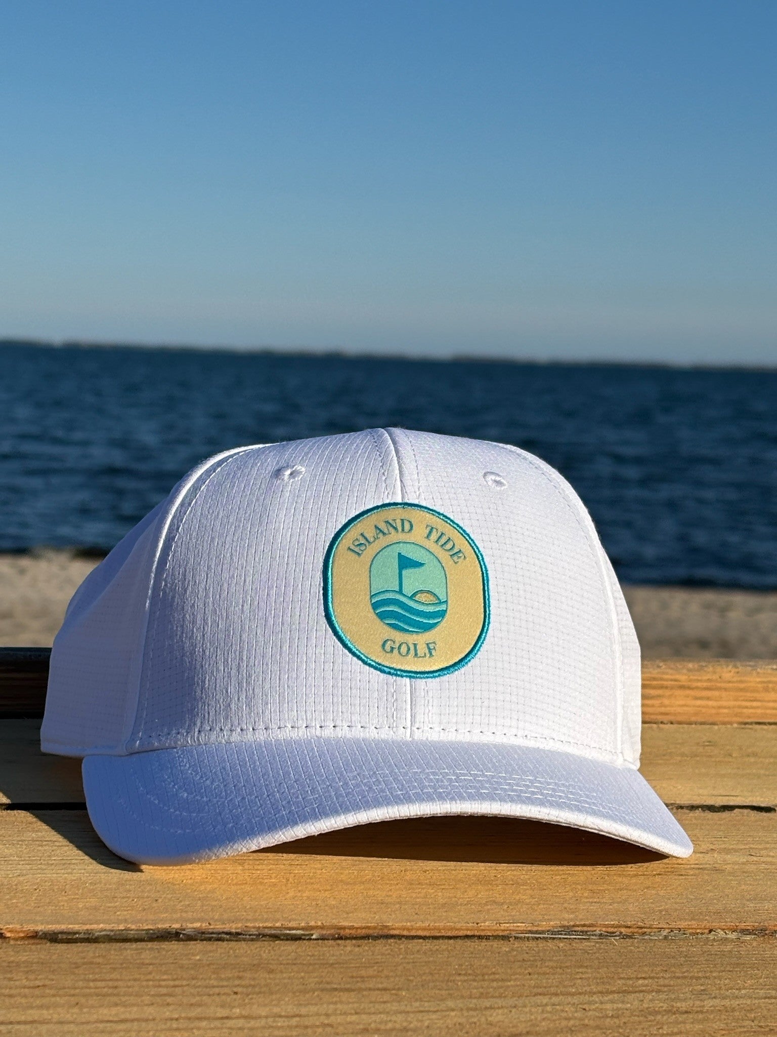Badge Hat - White