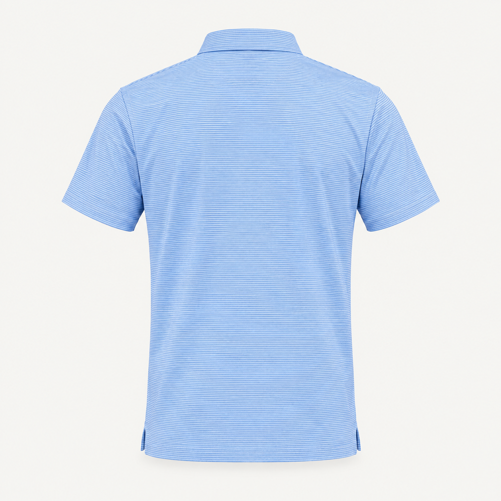 Polo - Blue/White Stripe